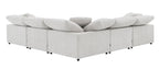 Naveen Ivory Linen 6Pcs Modular Sectional