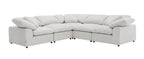 Naveen Ivory Linen 6Pcs Modular Sectional