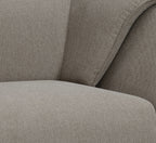 Nayeli Brown Linen Chair