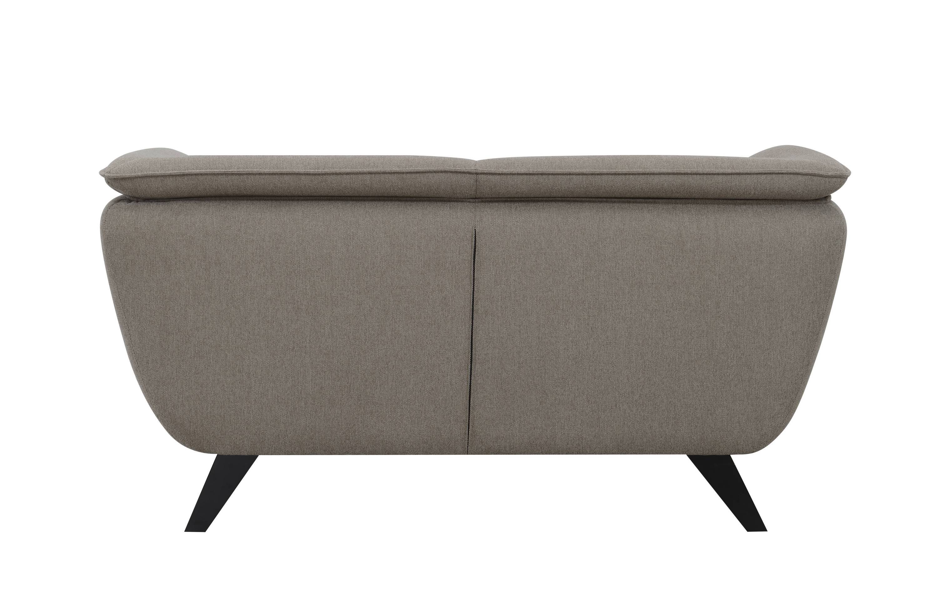 Nayeli Brown Linen Loveseat