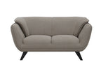 Nayeli Brown Linen Loveseat