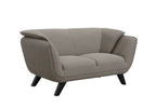 Nayeli Brown Linen Loveseat