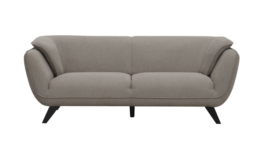 Nayeli Brown Linen Sofa