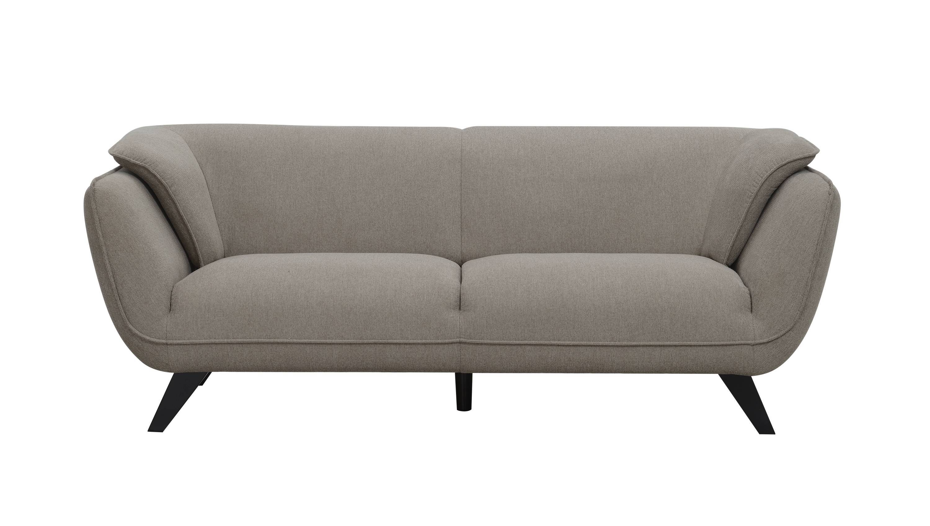 Nayeli Brown Linen Sofa