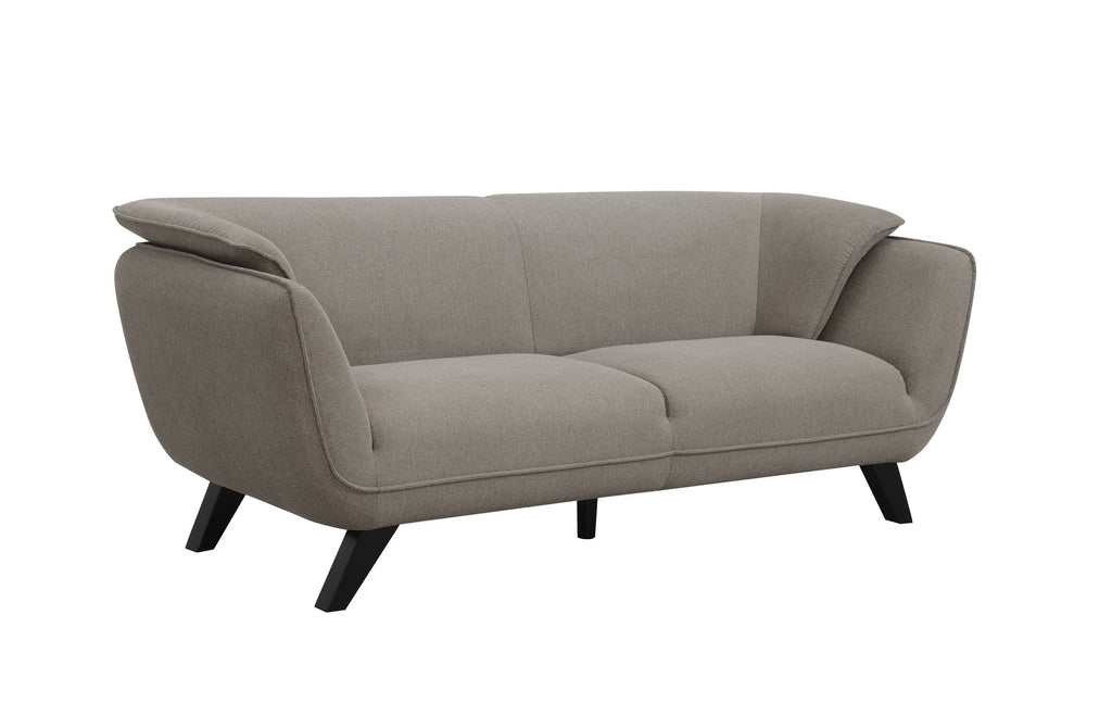 Nayeli Brown Linen Sofa