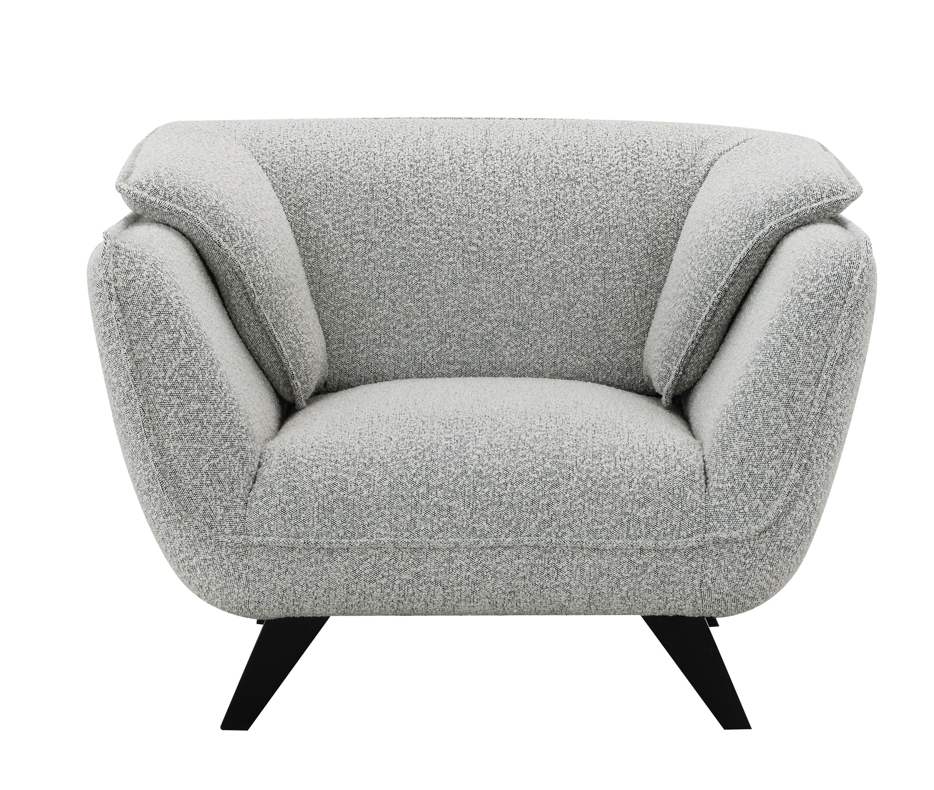 Nayeli Light Gray Boucle Chair