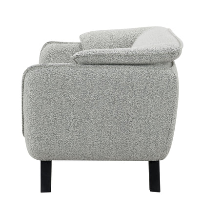 Nayeli Light Gray Boucle Chair