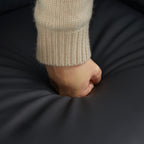 TS Cat paw leather upholstered sofa 2PC black,Nordic retro light luxury living room balcony bedroom single casual sofa chair