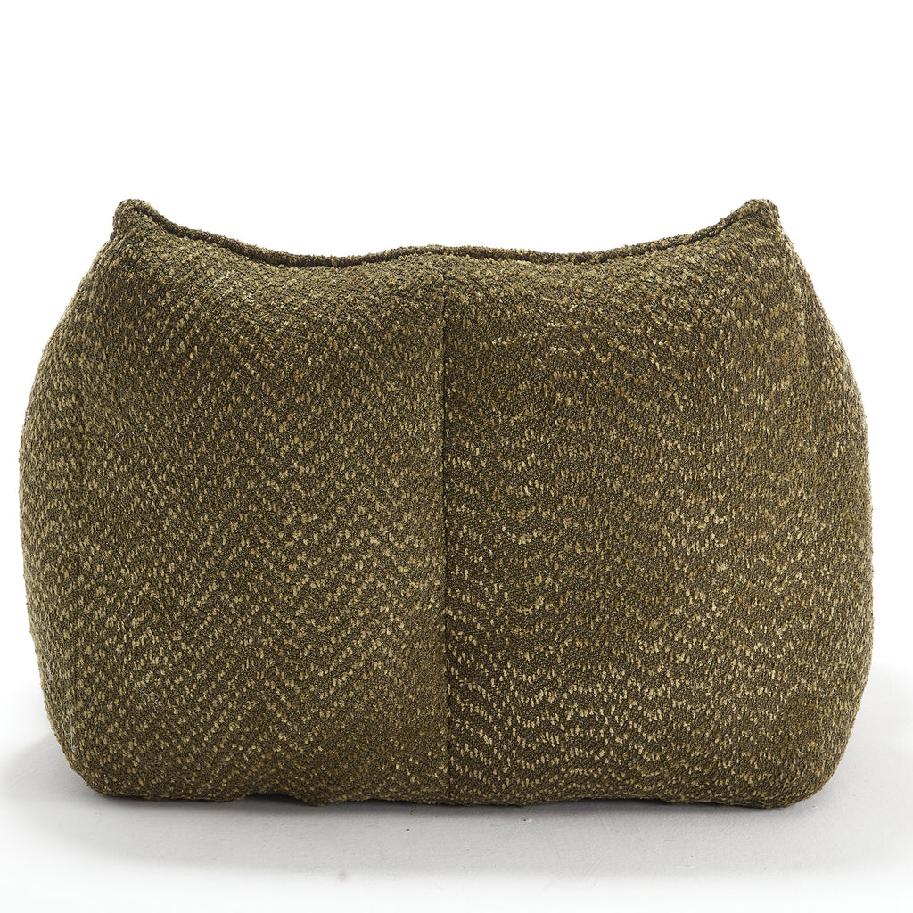 Sofa chairs with highly resilient foam for living rooms and bedrooms, comfortable square lazy sofas, sofas for adults to play, read and watch TV