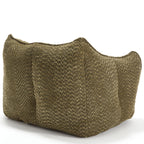 Sofa chairs with highly resilient foam for living rooms and bedrooms, comfortable square lazy sofas, sofas for adults to play, read and watch TV