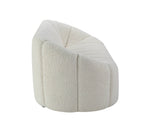 Osmash White Teddy Sherpa Sofa
