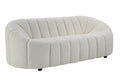Osmash White Teddy Sherpa Sofa