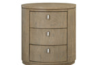 Oval Nightstand - Toffee Nightstands