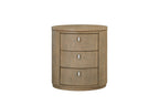 Oval Nightstand - Toffee Nightstands