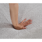 [NEW ARRIVED] [VIDEO PROVIDED]Oversized Combination Sofa,Curved Sofa,Upholstered 4 Seater Couch for Living Room,  Modern Modular 3 Piece Free Combination, Semicircular Modular  Sofa ,  Boucle, Gray