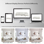 [VIDEO provided] [New] 119*55" Modern Oversized Sectional Sofa,L-shaped Luxury Couch Set with 2 Free pillows,5-seat Chenille Indoor Furniture with Chaise for Living Room,Apartment,Office,2 Colors