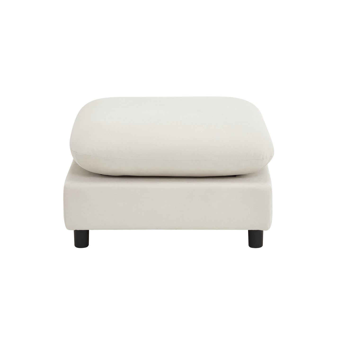 130 in. oversize 5-Piece L Shaped Modular Free Combination Sectional Sofa Couch with Ottoman for Living Room and Spacious Space Sectional Sofa