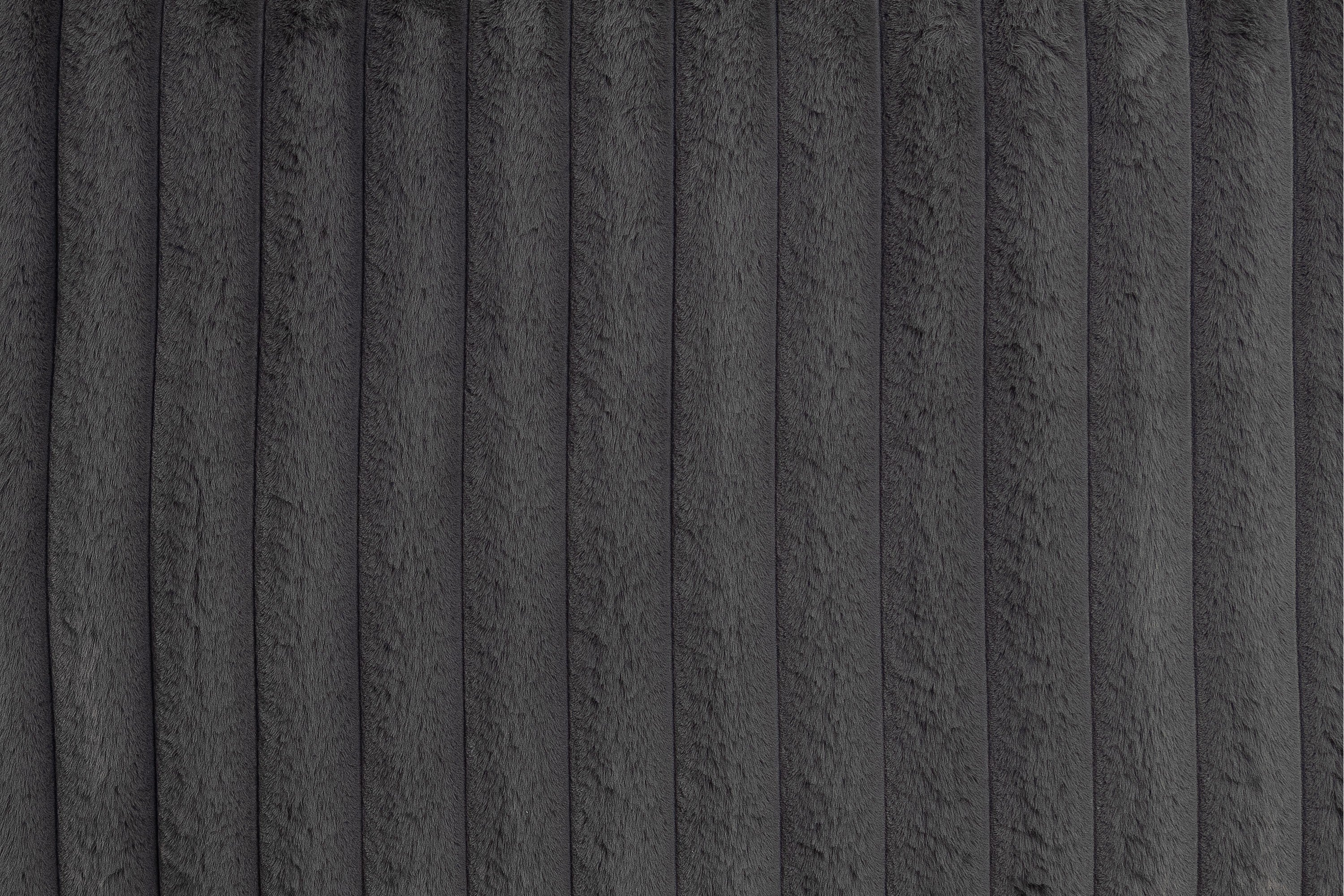 Elegant 4-Pc Sectional Set Dark Gray One Arm Loveseat Corner Wedge Armless Chair Corduroy Upholstered L-Shaped Plush Couch