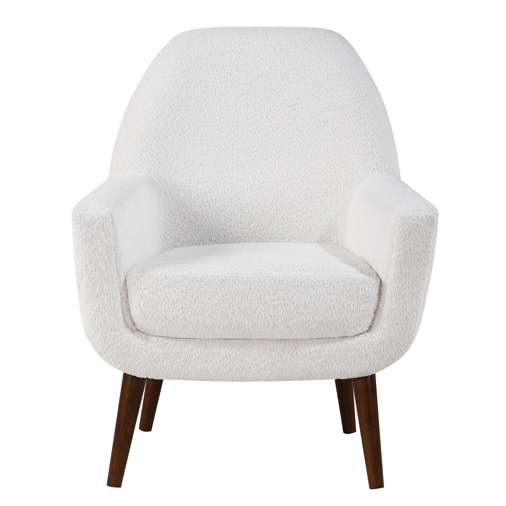 Prince Mid-Century Boucle Arm Chair