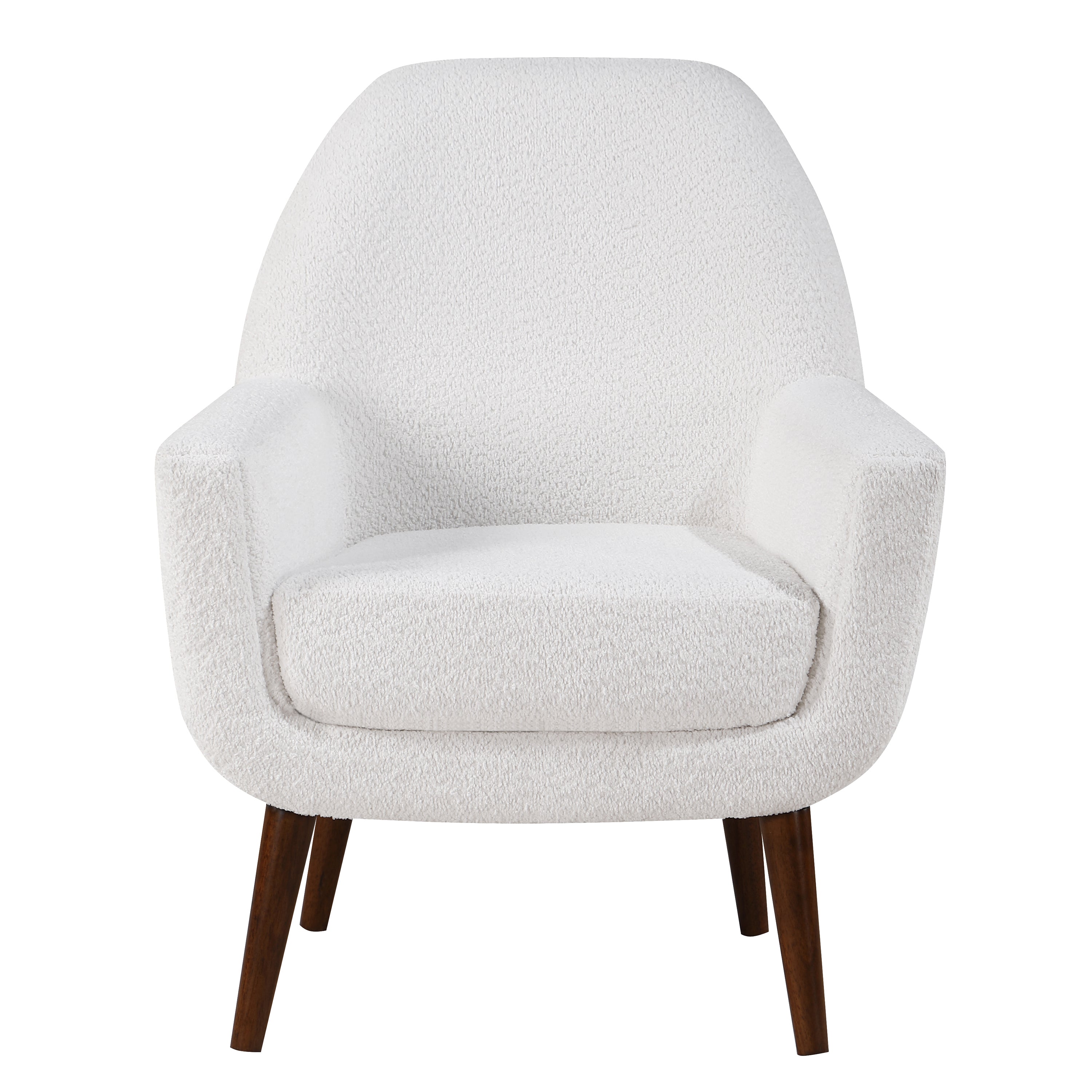 Prince Mid-Century Boucle Arm Chair