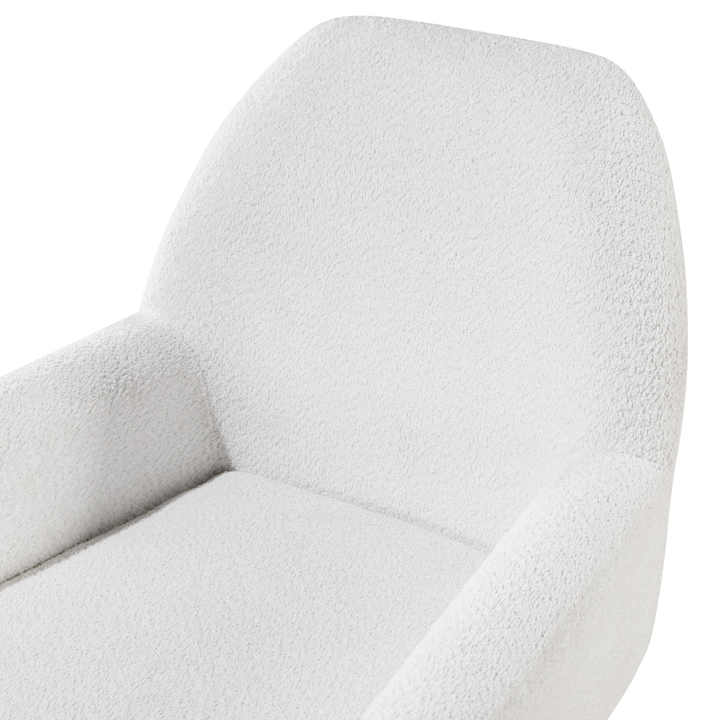 Prince Mid-Century Boucle Arm Chair