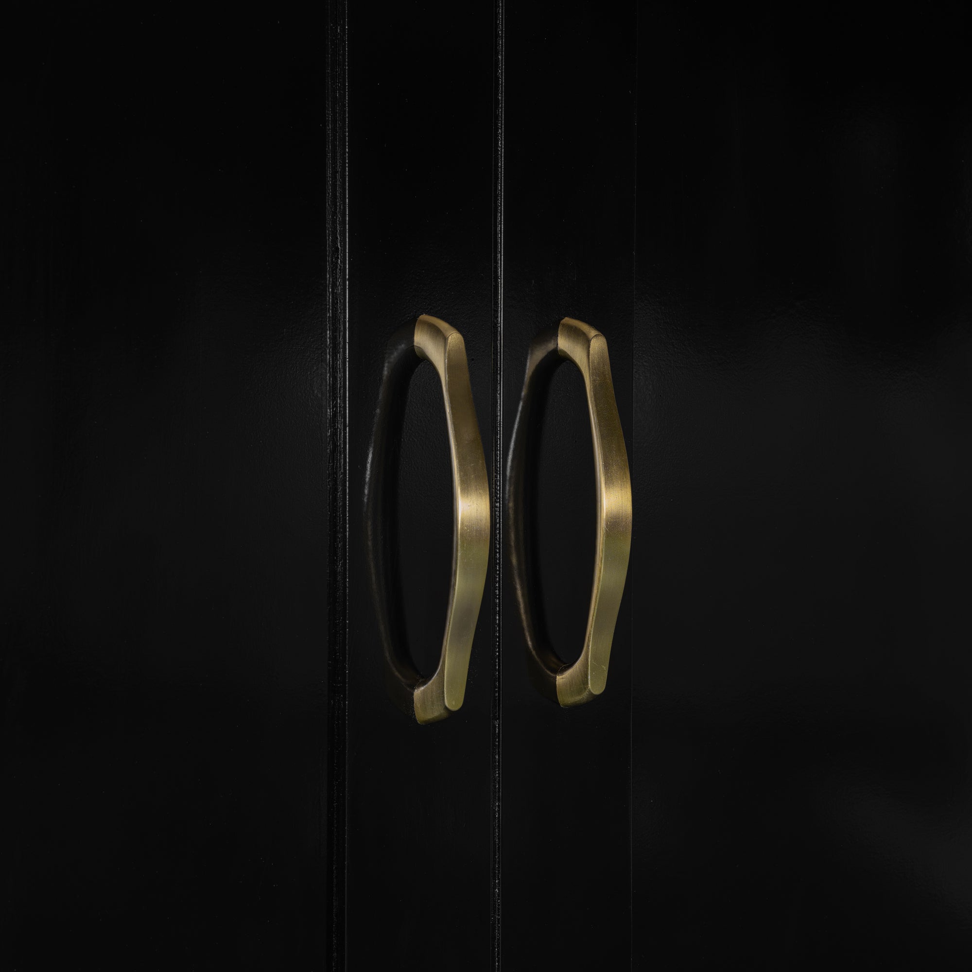 Queen Size Murphy Bed with Desk, Vanity and Cabinets, Espresso(OLD SKU: N820S00057P) Bed Frame