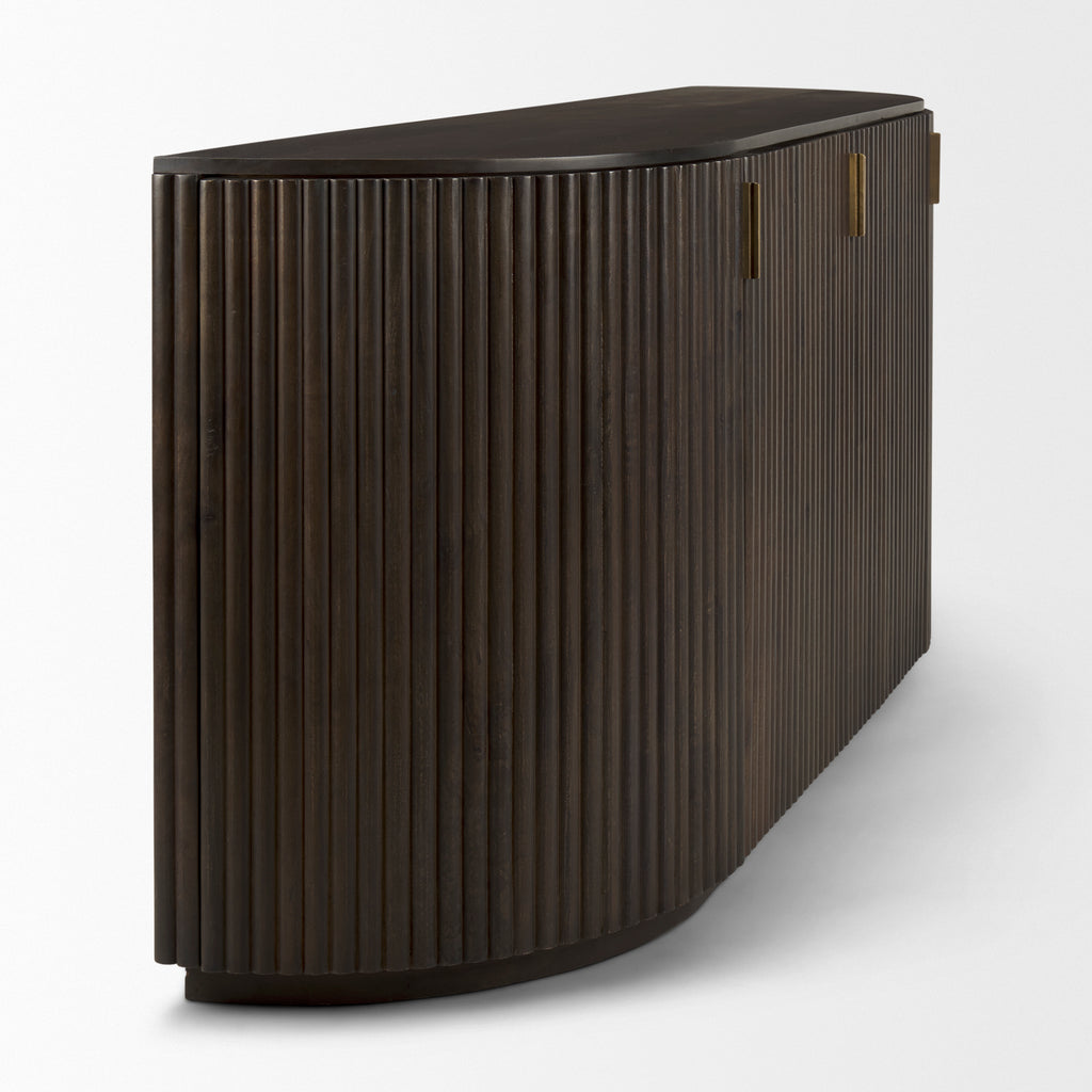 Terra Wood Fluted Sideboard