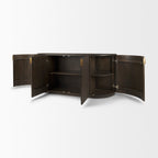 Terra Wood Fluted Sideboard