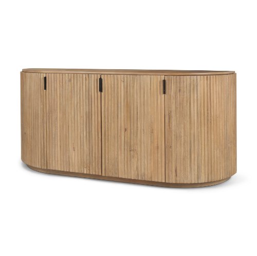 Terra Wood Fluted Sideboard