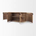 Terra Wood Fluted Sideboard