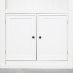 78.75'' Tall 3-Pieces Bookcase Display Cabinet with 5 Colors Adjustable LED Ceiling Light, Retro style Bookshelves with tempered glass shelves for Living Room, Office, Studio or Workspace, White