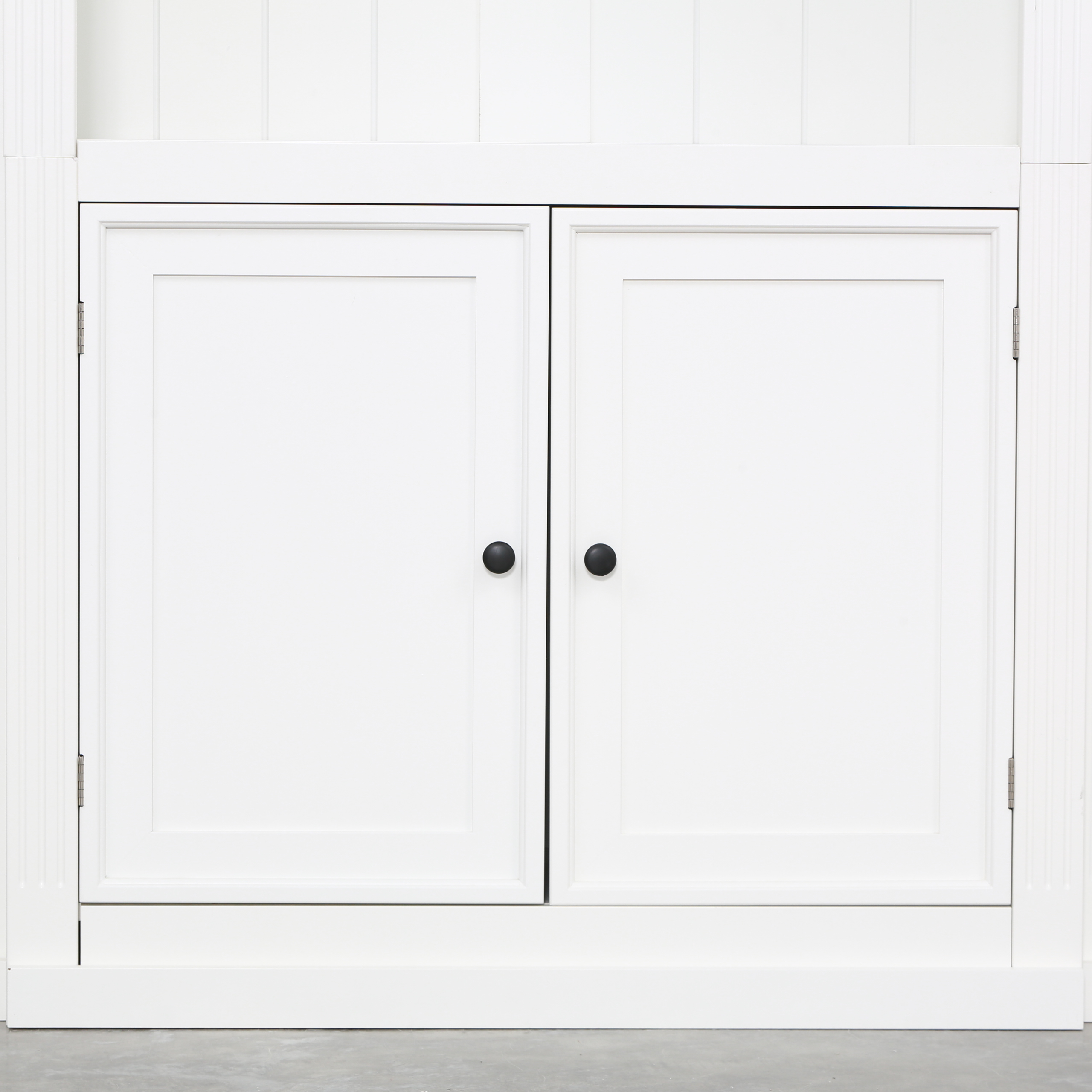 78.75'' Tall 3-Pieces Bookcase Display Cabinet with 5 Colors Adjustable LED Ceiling Light, Retro style Bookshelves with tempered glass shelves for Living Room, Office, Studio or Workspace, White