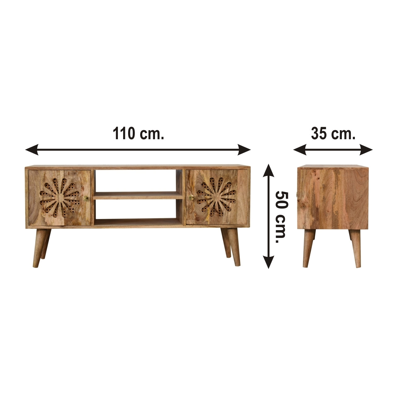 Artisan Furniture Solid Wood Rosalie Media Unit