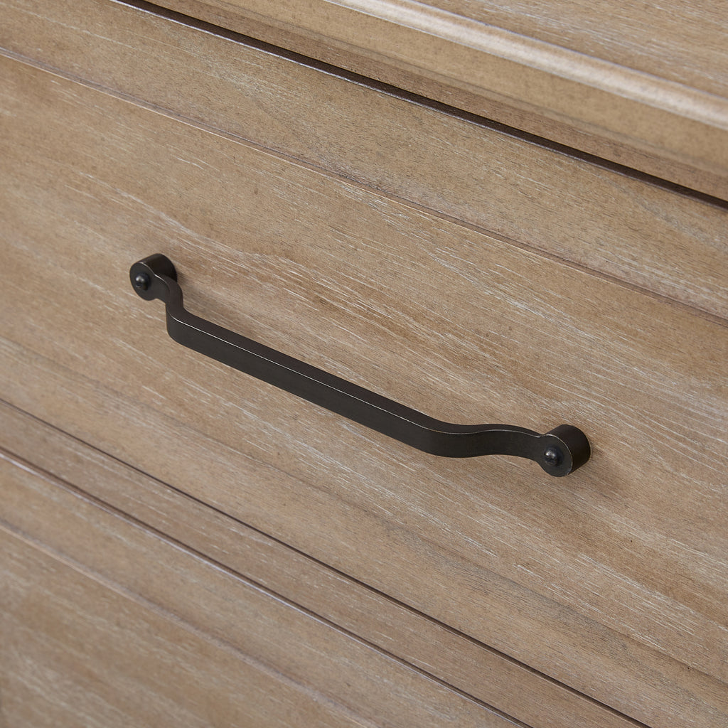 Roseclift Wood Breakfront Dresser Dresser