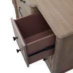 Roseclift Wood Breakfront Dresser Dresser