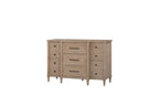 Roseclift Wood Breakfront Dresser Dresser
