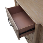 Roseclift Wood Breakfront Dresser Dresser