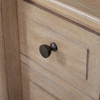 Roseclift Wood Breakfront Dresser Dresser