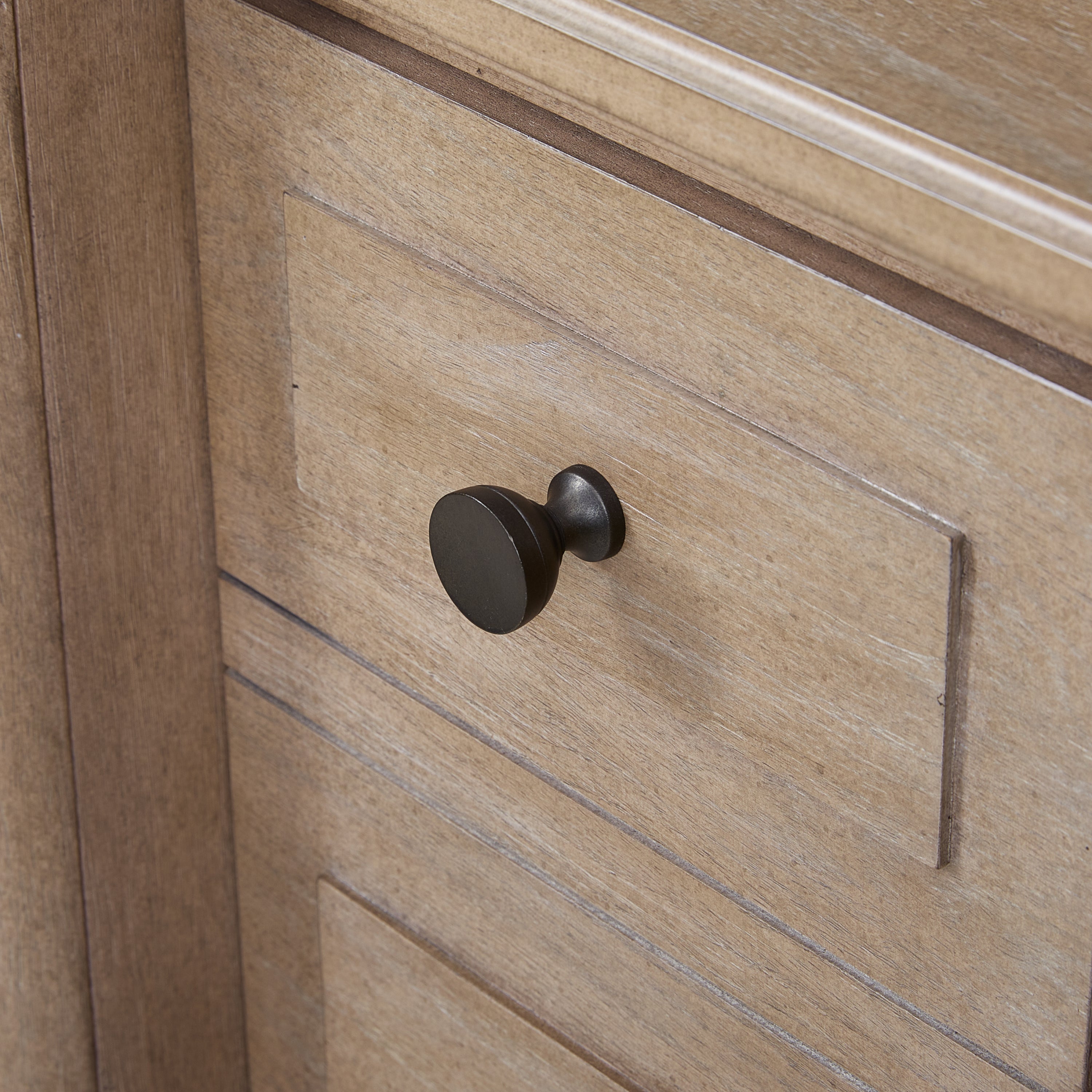 Roseclift Wood Breakfront Dresser Dresser