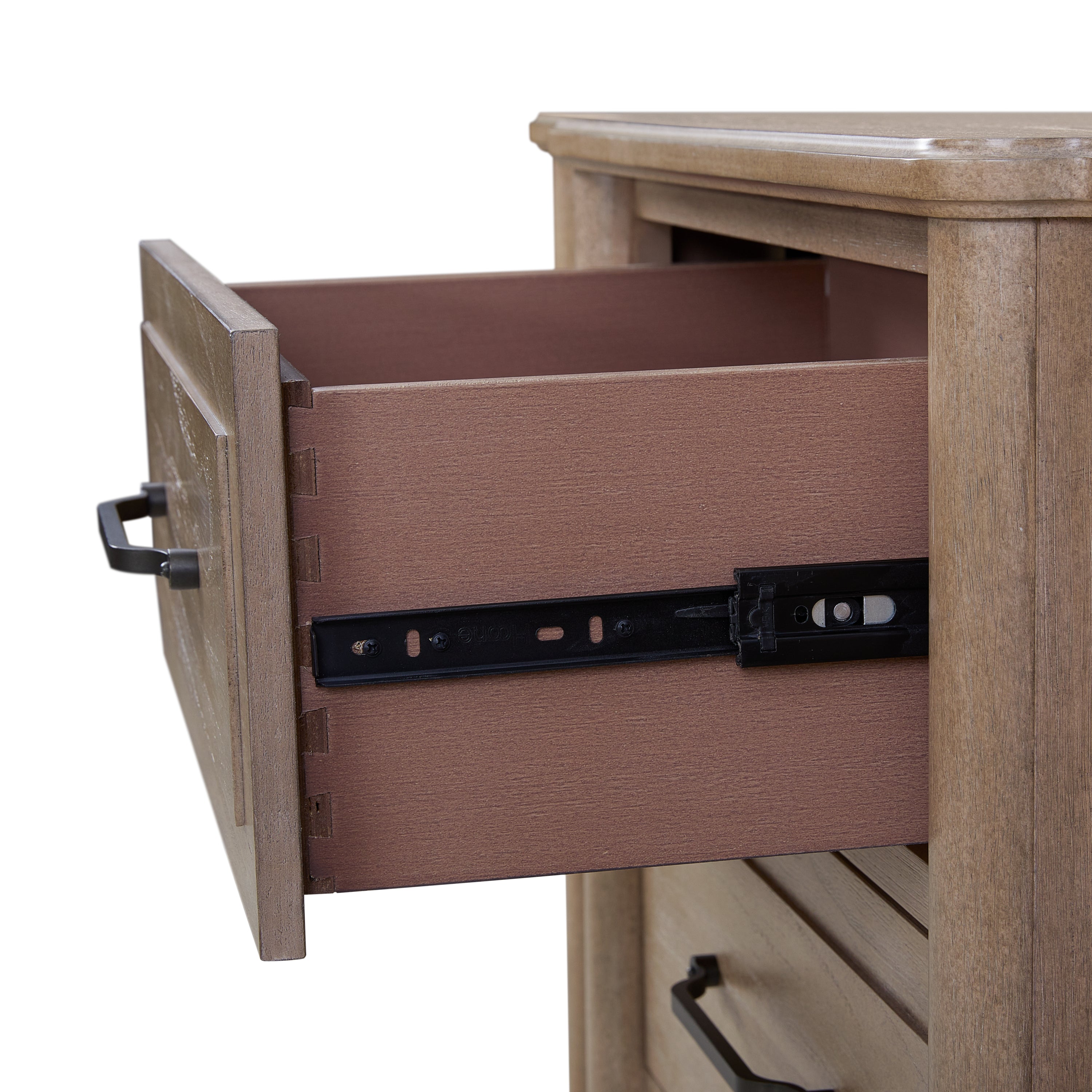 Roseclift Wood Breakfront Dresser Dresser