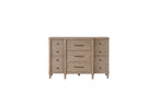 Roseclift Wood Breakfront Dresser Dresser