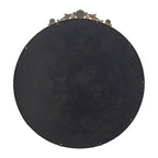 36" x 39" Round Gold Mirror, Wall Mounted Mirror with Metal Frame for Bathroom Living Room - Groovy Boardz