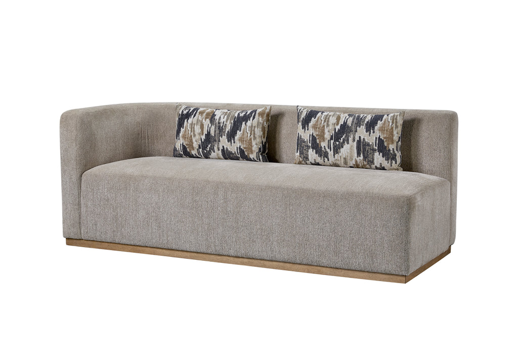 Sofa - Royal Flax and Chaise Loveset - Royal Flax - Combo 2 PC Sectional Sofa