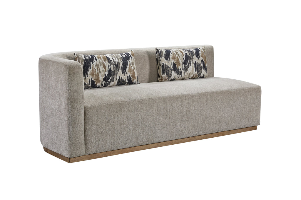 Sofa - Royal Flax and Chaise Loveset - Royal Flax - Combo 2 PC Sectional Sofa