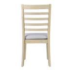 7PCs Extendable Dining Table Set, Farmhouse Extendable Table with 18' Move Leaf, 78' Rustic Wooden Kitchen Table and 6PCs Upholstered Chairs, Expanding Dining Room Table Set Dining Table Set