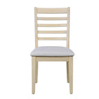 7PCs Extendable Dining Table Set, Farmhouse Extendable Table with 18' Move Leaf, 78' Rustic Wooden Kitchen Table and 6PCs Upholstered Chairs, Expanding Dining Room Table Set Dining Table Set