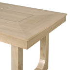 7PCs Extendable Dining Table Set, Farmhouse Extendable Table with 18' Move Leaf, 78' Rustic Wooden Kitchen Table and 6PCs Upholstered Chairs, Expanding Dining Room Table Set Dining Table Set