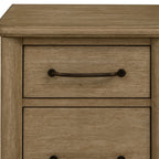 2 Drawer Filing Cabinet - Sand Storage Cabinet