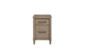 2 Drawer Filing Cabinet - Sand Storage Cabinet