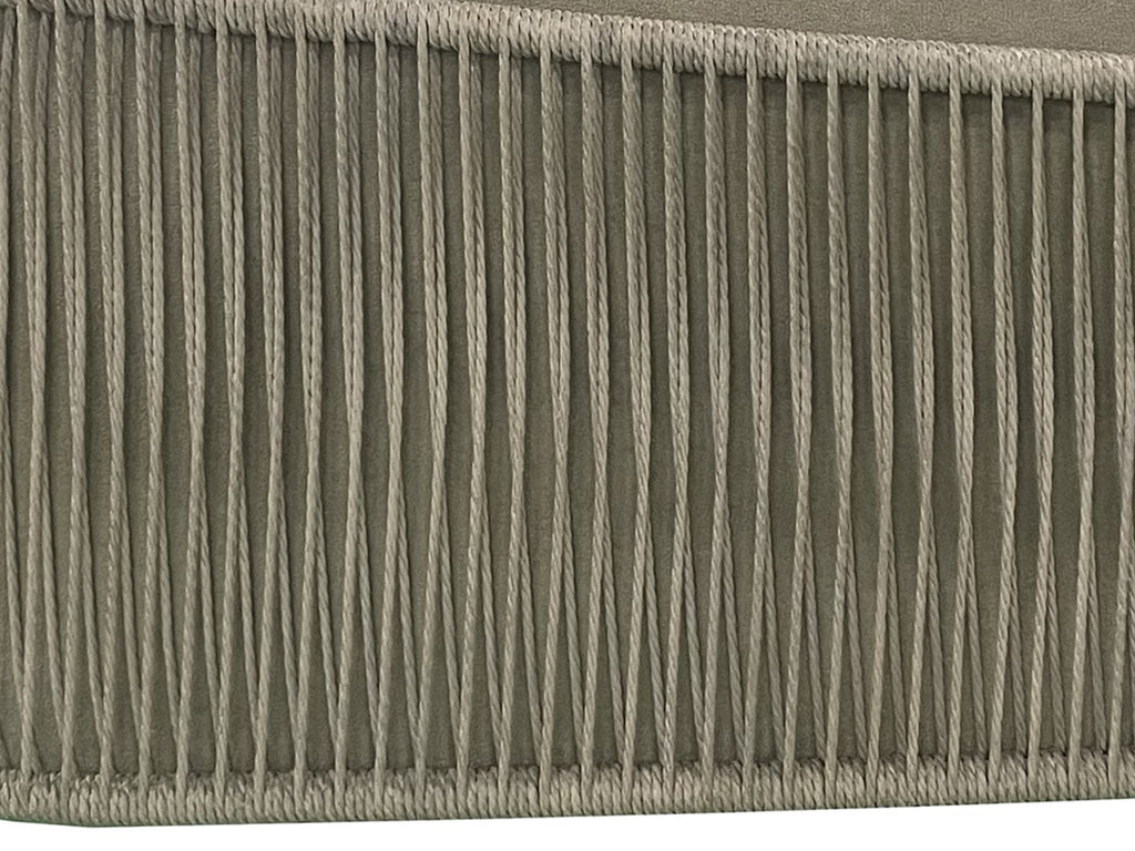 Accent Chair with Rope Designed Exterior